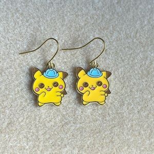 *3 for $20* Pikachu Pokémon Enamel Earrings